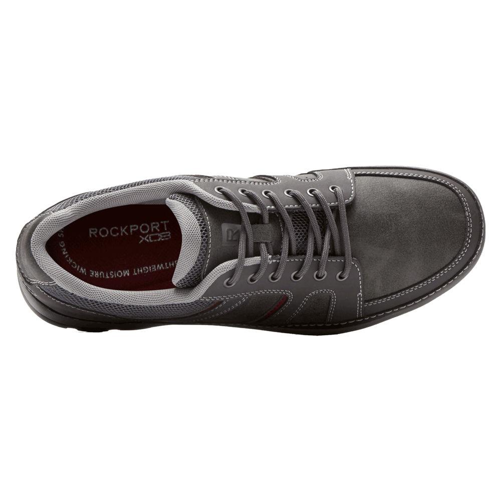 Rockport Singapore Mens Sneakers - Get Your Kicks Mudguard Blucher Dark Grey - DP4698731